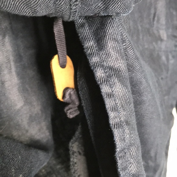 Lauren Ralph Lauren 100% Linen Lightweight Hooded Jacket in Navy - Picture 8 of 12